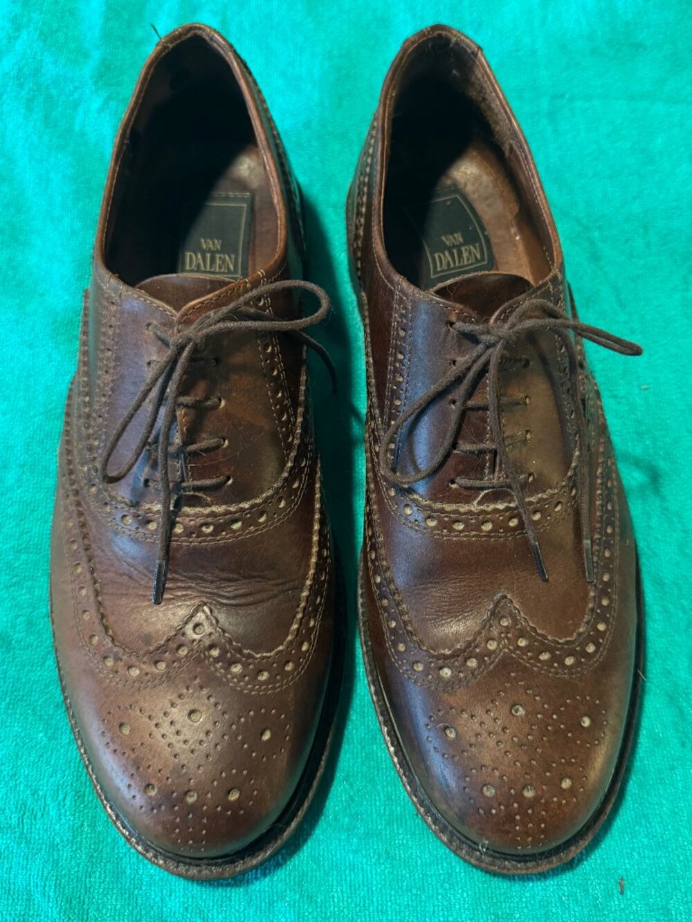 Late 90's Van Dalen Men's Dressy Leather Brogues